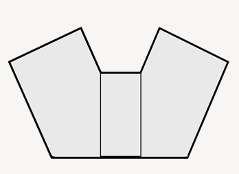 En illustration af et dobbeltknækhus